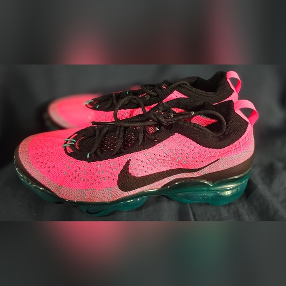 Nike Air Vapormax 2023 Flyknit Shoes Miami Nights FN7182-335 Women SZ 8.5 NWOB - Picture 3 of 8